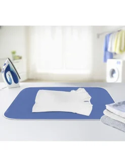 Wenko Putz- & Waschutensilien<Bügeldecke "Steam" in Blau - (B)65 x (H)100 cm