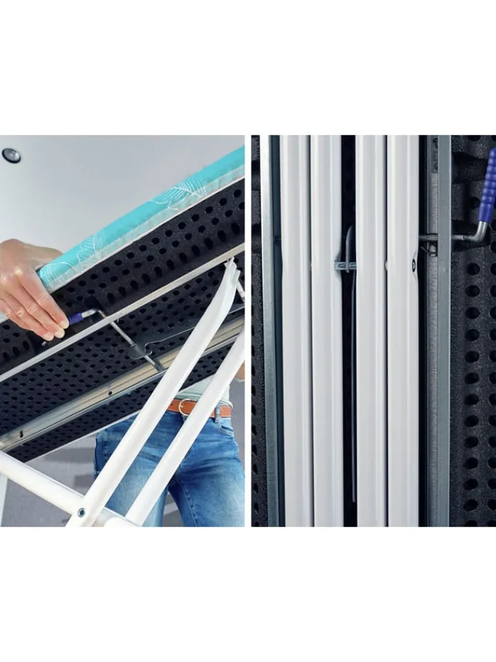 Leifheit Klima & Haushalt|Bügeleisen<Bügeltisch "Air Board M Compact Plus" in Türkis/ Weiß