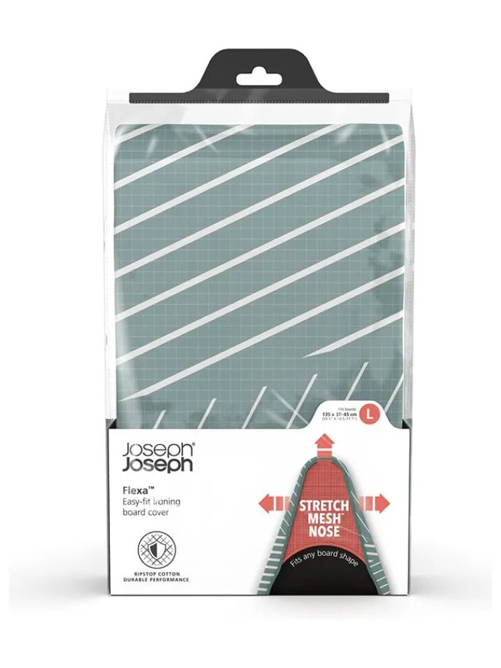 JosephJoseph Klima & Haushalt|Bügeleisen<Bügeltischbezug "Flexa" in Hellblau - (L)135 cm