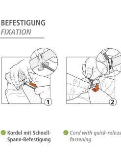 Wenko Weitere Haushaltshelfer<Bügeltischbezug in Silber - (L)140 x (B)48 cm