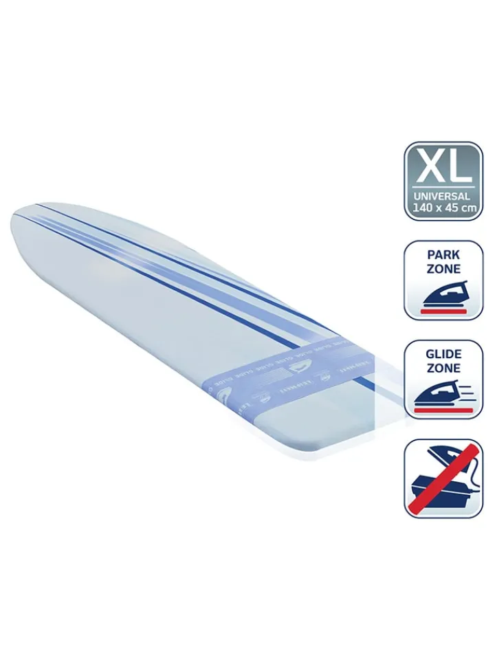 Leifheit Klima & Haushalt|Bügeleisen<Bügeltischbezug "Thermo Refl.Glide&Park L/U" in Blau