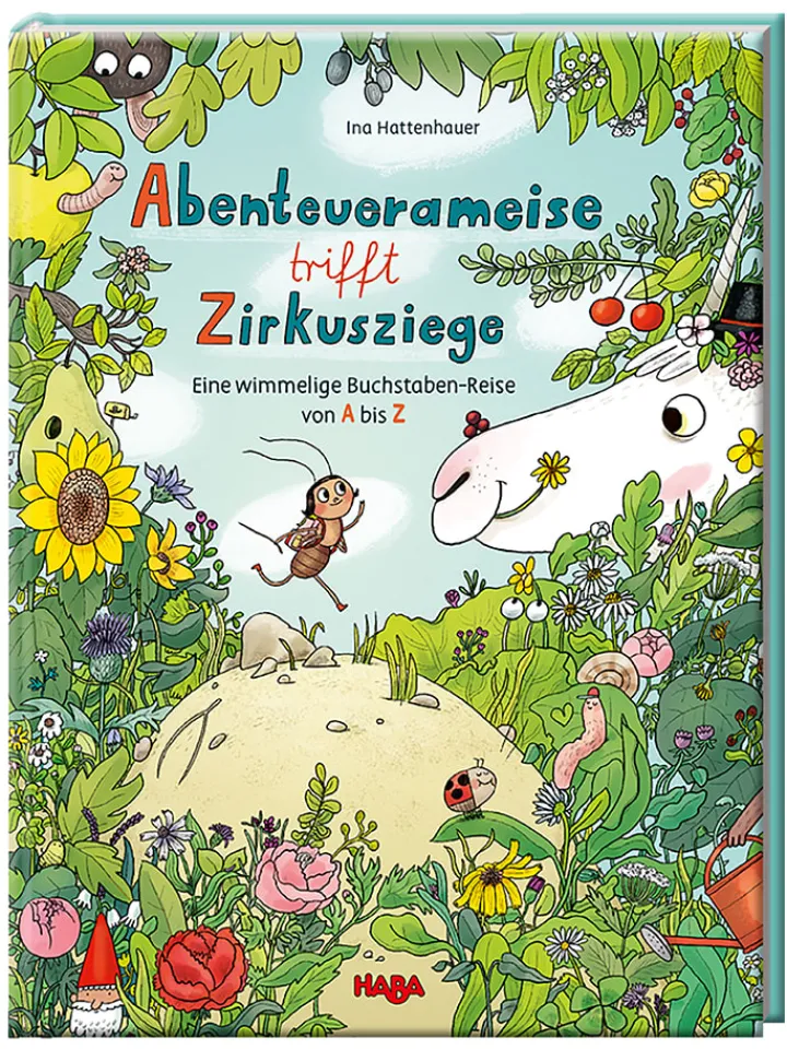 Haba Bücher<Bilderbuch "Abenteuerameise trifft Zirkusziege" - ab 3 Jahren