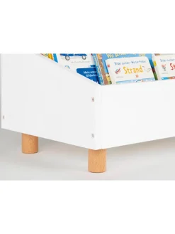Pinolino Kindermöbel<Bilderbuchregal "Ando" in Weiß - (B)50 x (H)26 x (T)32 cm