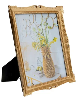 Kare Wanddekoration<Bilderrahmen "Antique" in Gold - (B)25 x (H)30 cm
