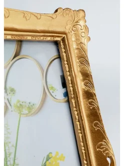 Kare Wanddekoration<Bilderrahmen "Antique" in Gold - (B)25 x (H)30 cm