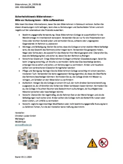 kobolo Wanddekoration<Bilderrahmen Collage BIG in Weiß