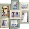 kobolo Wanddekoration<Bilderrahmen Collage PASTELL7 in Grün