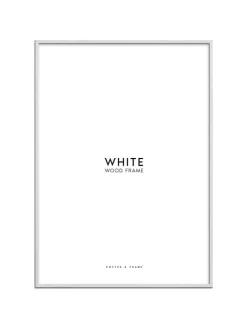 Poster & Frame Wanddekoration<Bilderrahmen in Weiß