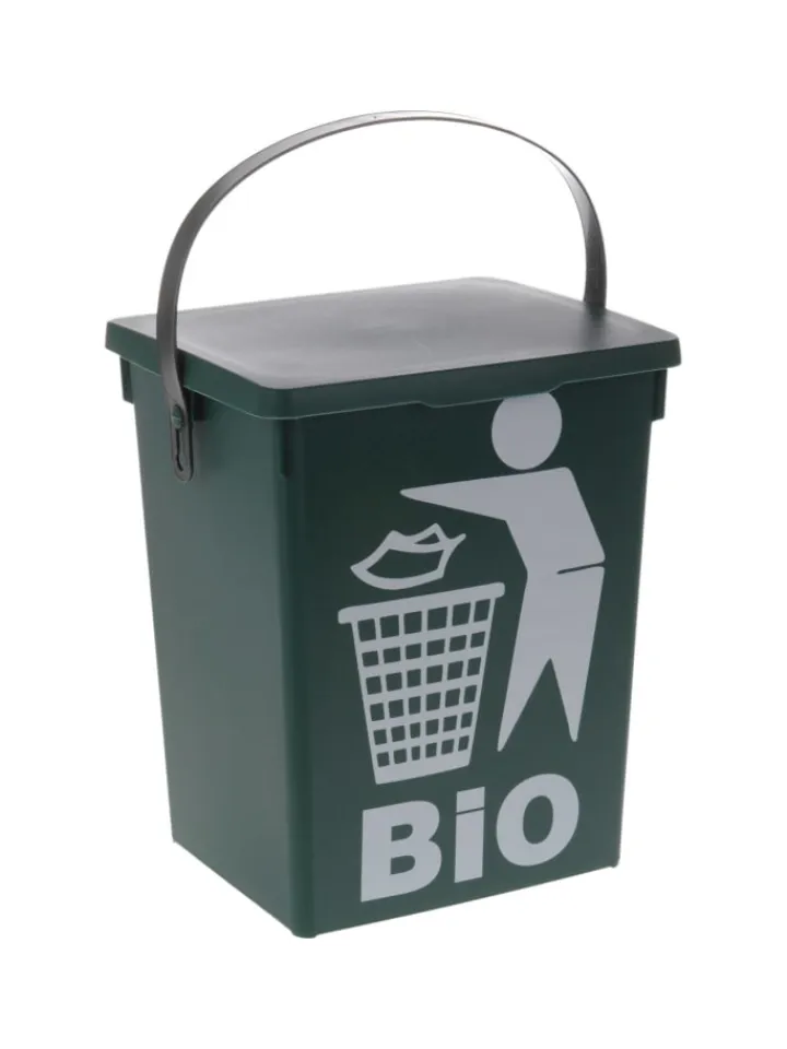 Storage Solutions Mülleimer<Bio-Abfallbehälter in schwarz