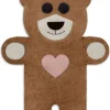 Leschi Wärmflaschen & -Kissen<Bio-Körnerkissen "Bär Teddy" in Hellbraun - (L)40 x (B)4 x (H)14 cm