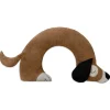 Leschi Wärmflaschen & -Kissen<Bio-Körnerkissen für Nacken & Schultern "Hund Bobby" in Hellbraun - (H)10 cm