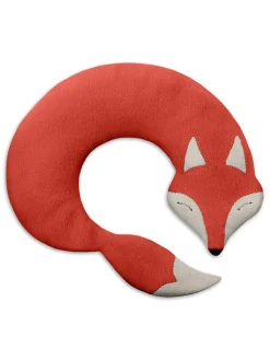 Leschi Kindermöbel|Wärmflaschen & -Kissen<Bio-Körnerkissen "Fuchs Noah" in Rot - (L)50 x (B)4 x (H)10 cm