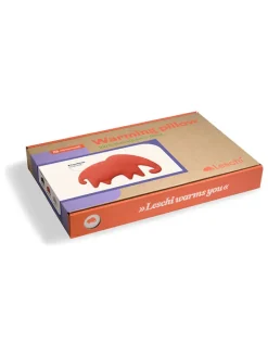 Leschi Wärmflaschen & -Kissen<Bio-Körnerkissen "fant" in Rot - (L)40 x (B)4 x (H)10 cm