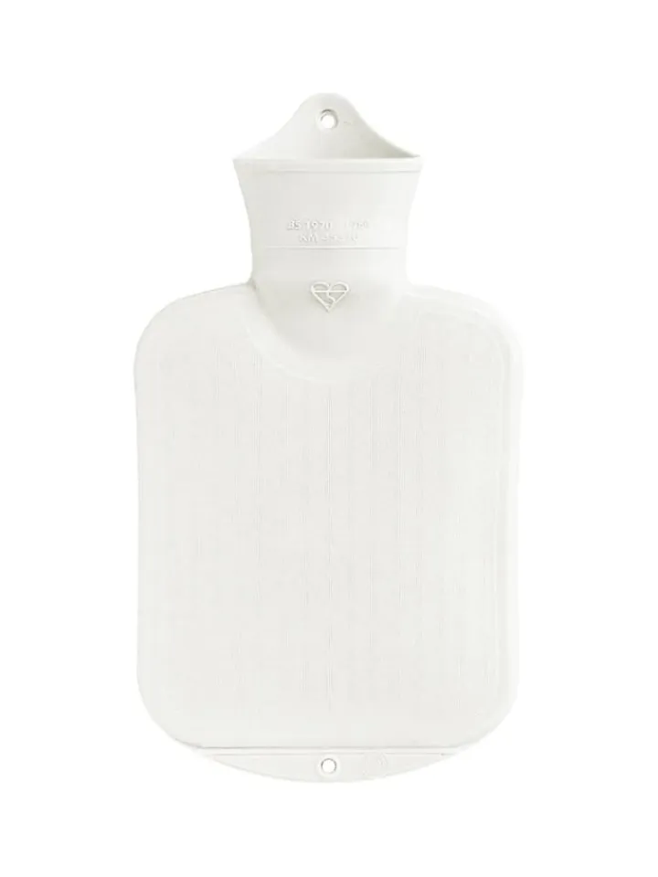 Efie Wärmflaschen & -Kissen<Bio-Wärmflasche, mit Filzherz, Made in Germany, 0,8 L Größe ca. 32 cm