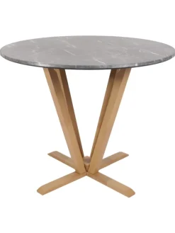 MCW Möbel-Sets<Bistrotisch M56 Massiv-Holz HPL Laminat Melamin