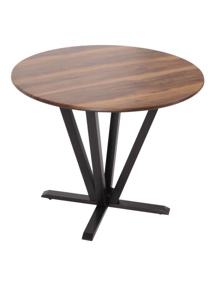 MCW Möbel-Sets<Bistrotisch M56 Massiv-Holz HPL Laminat Melamin