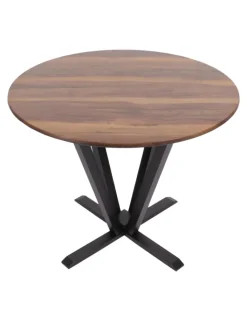 MCW Möbel-Sets<Bistrotisch M56 Massiv-Holz HPL Laminat Melamin