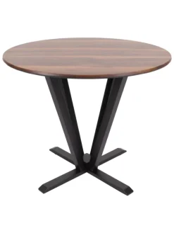 MCW Möbel-Sets<Bistrotisch M56 Massiv-Holz HPL Laminat Melamin