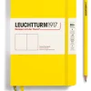 LEUCHTTURM1917 Büro- & Schulbedarf<Blanko Notizbuch in Gelb - B6+