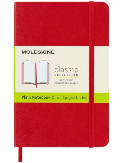 Moleskine Büro- & Schulbedarf<Blanko Notizbuch in Rot - (B)9 x (H)14 cm