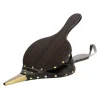 relaxdays Grillen<Blasebalg in Braun/ Gold - (B)17,5 x (H)40 cm