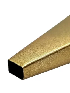 relaxdays Grillen<Blasebalg in Braun/ Gold - (B)17,5 x (H)40 cm