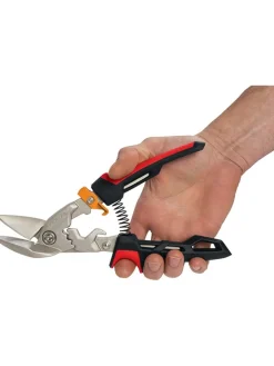 Fiskars Gartendekoration<Blechschere "PowerGea" in Schwarz/ Rot