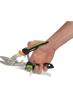 Fiskars Gartendekoration<Blechschere "PowerGea" in Schwarz/ Grün