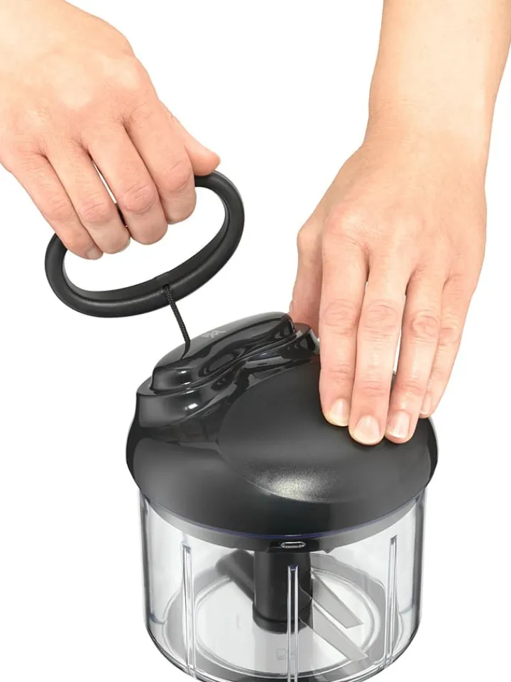 WMF Koch- & Backutensilien<Blitzhacker "Gourmet" in Schwarz - (H)21,5 x 22 cm