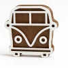 Samimi Kreativbedarf & Do-It-Yourself<Blockdruck-Stempel ''Minivan'' in Natur/ Weiß - (L)7 x (B)7 cm