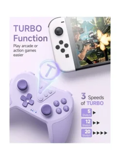 COFI 1453 Tablets, Konsolen & Elektronisches Spielzeug<Bluetooth Controller, Switch Controller mit 6-Axis Motion in Lila