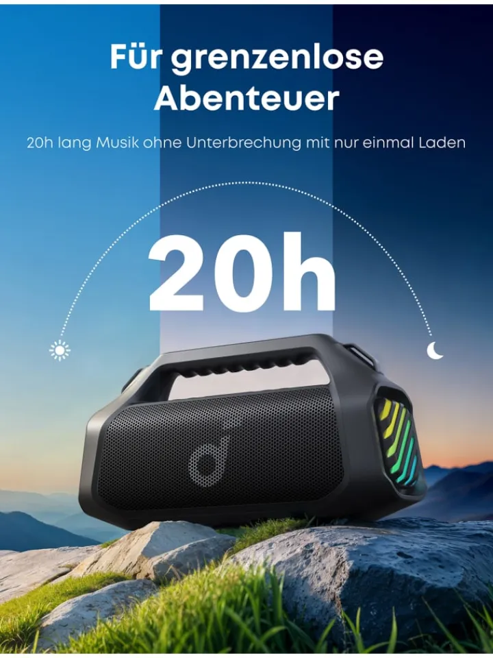 Soundcore Tv & Audio<Bluetooth Lautsprecher Boom 2 Pro in schwarz