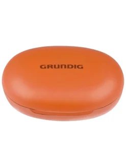 GRUNDIG Tv & Audio<Bluetooth-Clip-on-Kopfhörer in Orange