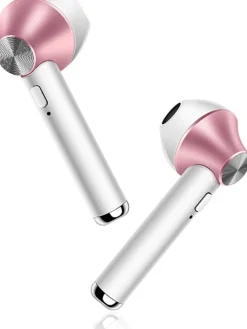 SmartCase Tv & Audio<Bluetooth-In-Ear-Kopfhörer in Weiß/ Roségold
