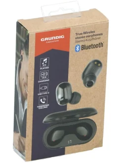 GRUNDIG Tv & Audio<Bluetooth-In-Ear-Kopfhörer in Schwarz