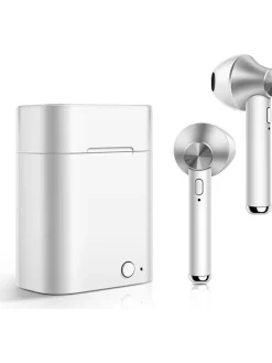 SmartCase Tv & Audio<Bluetooth-In-Ear-Kopfhörer in Silber