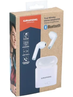 GRUNDIG Tv & Audio<Bluetooth-In-Ear-Kopfhörer in Weiß