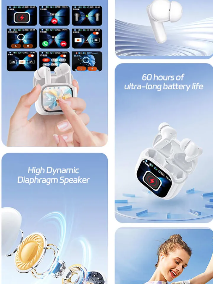 SmartCase Tv & Audio<Bluetooth-In-Ear-Kopfhörer in Weiß