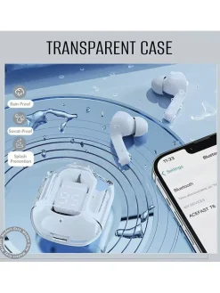 SmartCase Tv & Audio<Bluetooth-In-Ear-Kopfhörer in Hellblau