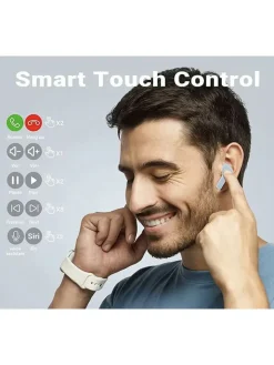 SmartCase Tv & Audio<Bluetooth-In-Ear-Kopfhörer in Hellblau
