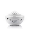 InnovaGoods Tv & Audio<Bluetooth-Lautsprecher mit LED-Leuchte in Weiß - (H)12,5 x Ø 17 cm