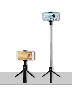 SmartCase Technikzubehör<Bluetooth-Mini-Selfiestick in Schwarz