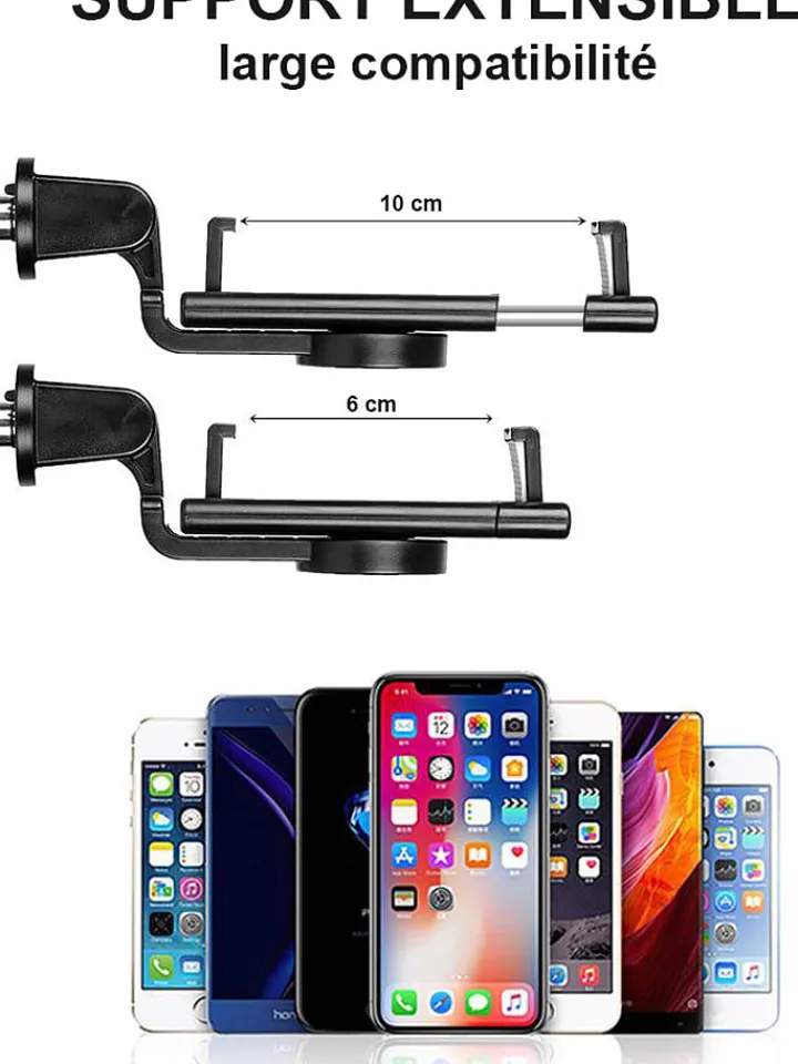 SWEET ACCESS Technikzubehör<Bluetooth-Mini-Selfiestick in Schwarz