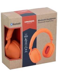 GRUNDIG Tv & Audio<Bluetooth-On-Ear-Kopfhörer in Orange
