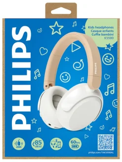 Philips Tv & Audio<Bluetooth-On-Ear-Kopfhörer "TAK5500AL" in Beige/ Weiß