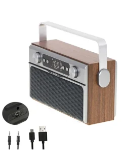 Adler Tv & Audio<Bluetooth-Radio in Hellbraun