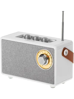 Adler Tv & Audio<Bluetooth-Radio in Weiß