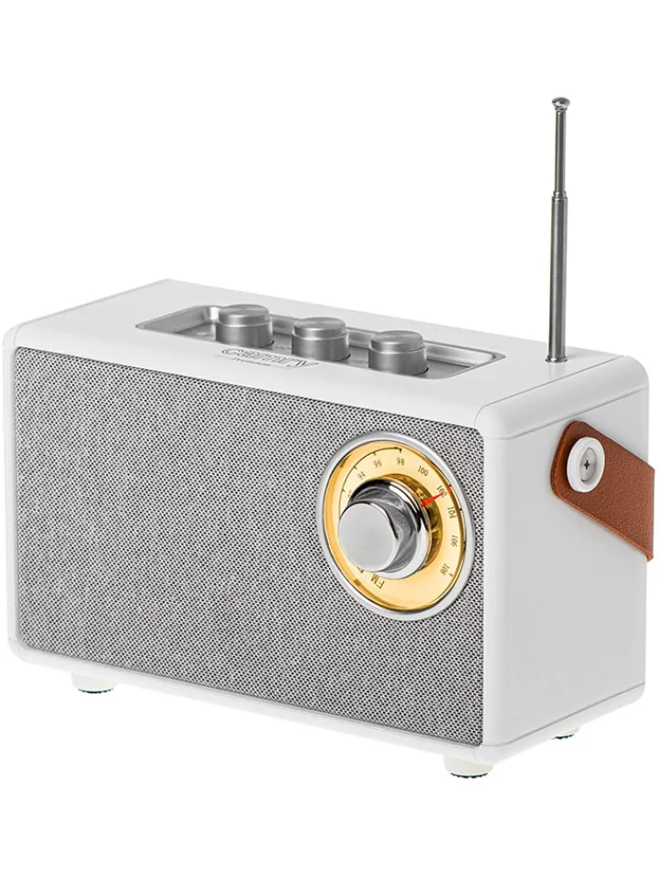 Adler Tv & Audio<Bluetooth-Radio in Weiß