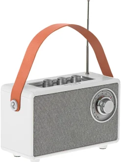 Adler Tv & Audio<Bluetooth-Radio in Weiß