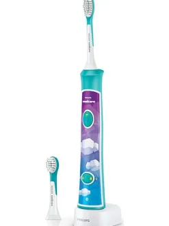 Philips Technik|Zahn & Mundpflege<Bluetooth-Schallzahnbürste "For Kids" in Türkis/ Lila - ab 4 Jahren